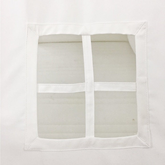 White play Teepee twin Bed Canopy canvas Cotton. - Picture 4 of 9